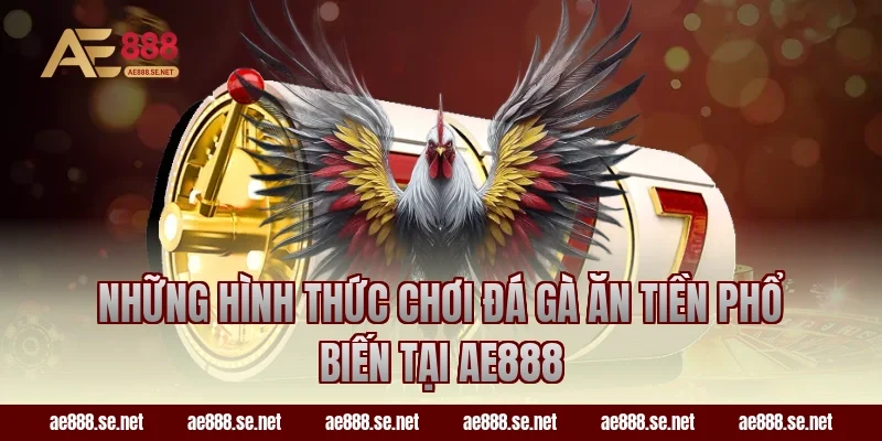 Những hình thức chơi đá gà ăn tiền phổ biến tại AE888